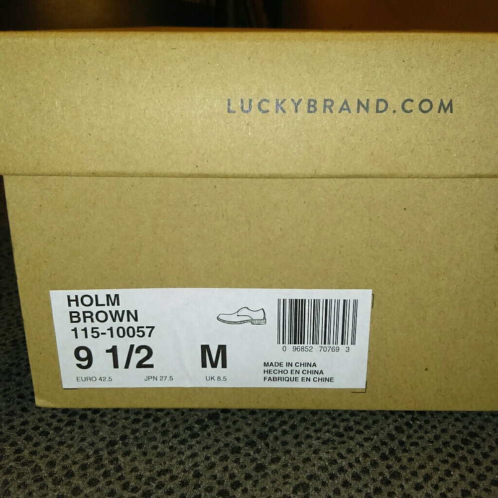 Lucky Brand Oxfords Mens 9.5 - Picture 2 of 8